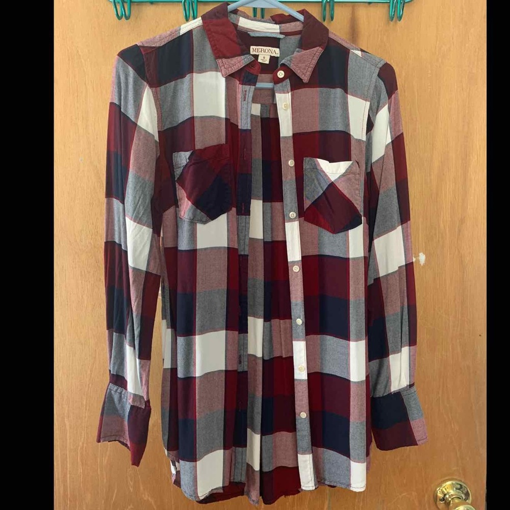 Red, White, and Blue Flannel